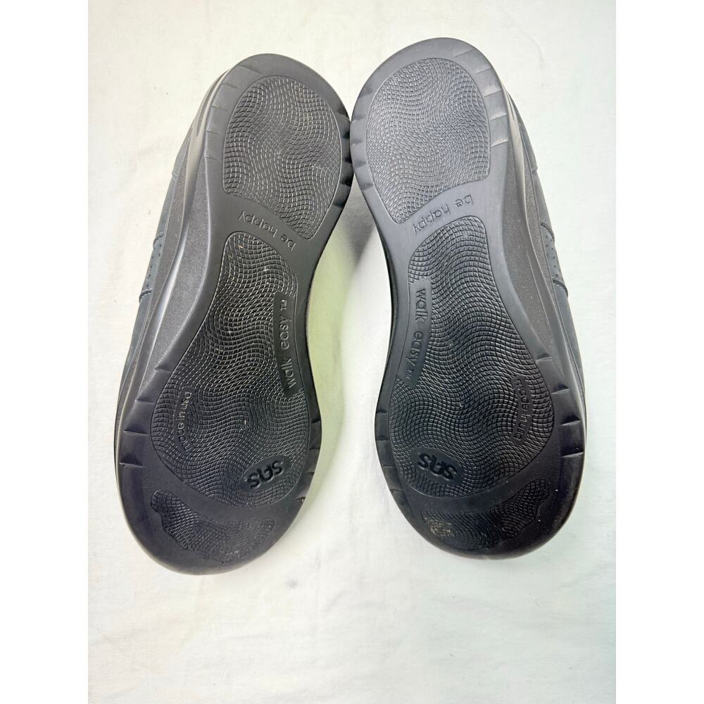 SAS  Walk Easy Nero Black Suede Shoes Womens Size 9W SMADE IN USA - Picture 6 of 12